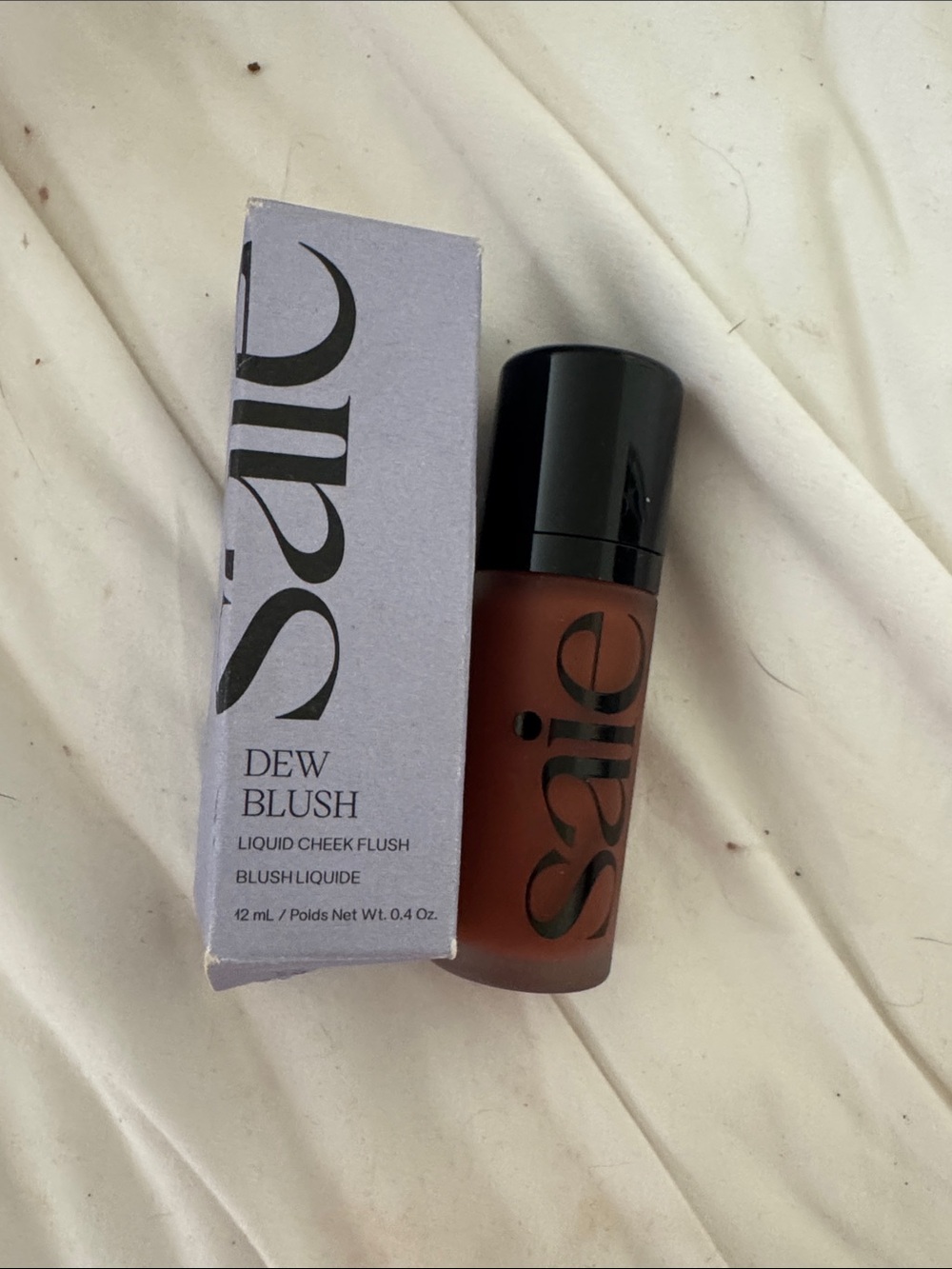 Saie Dew Blush Liquid Cheek Flush - spicy